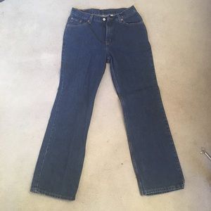 Vintage Levis Low Rise Boot Cut Jeans